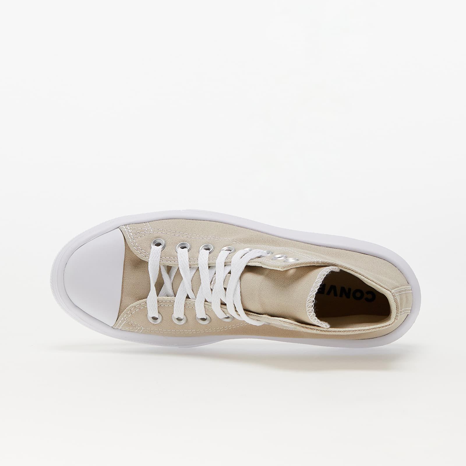 Converse Chuck Taylor All Star Move Platform Seasonal Color Beach Stone/  White/ Beach Stone in Natural | Lyst