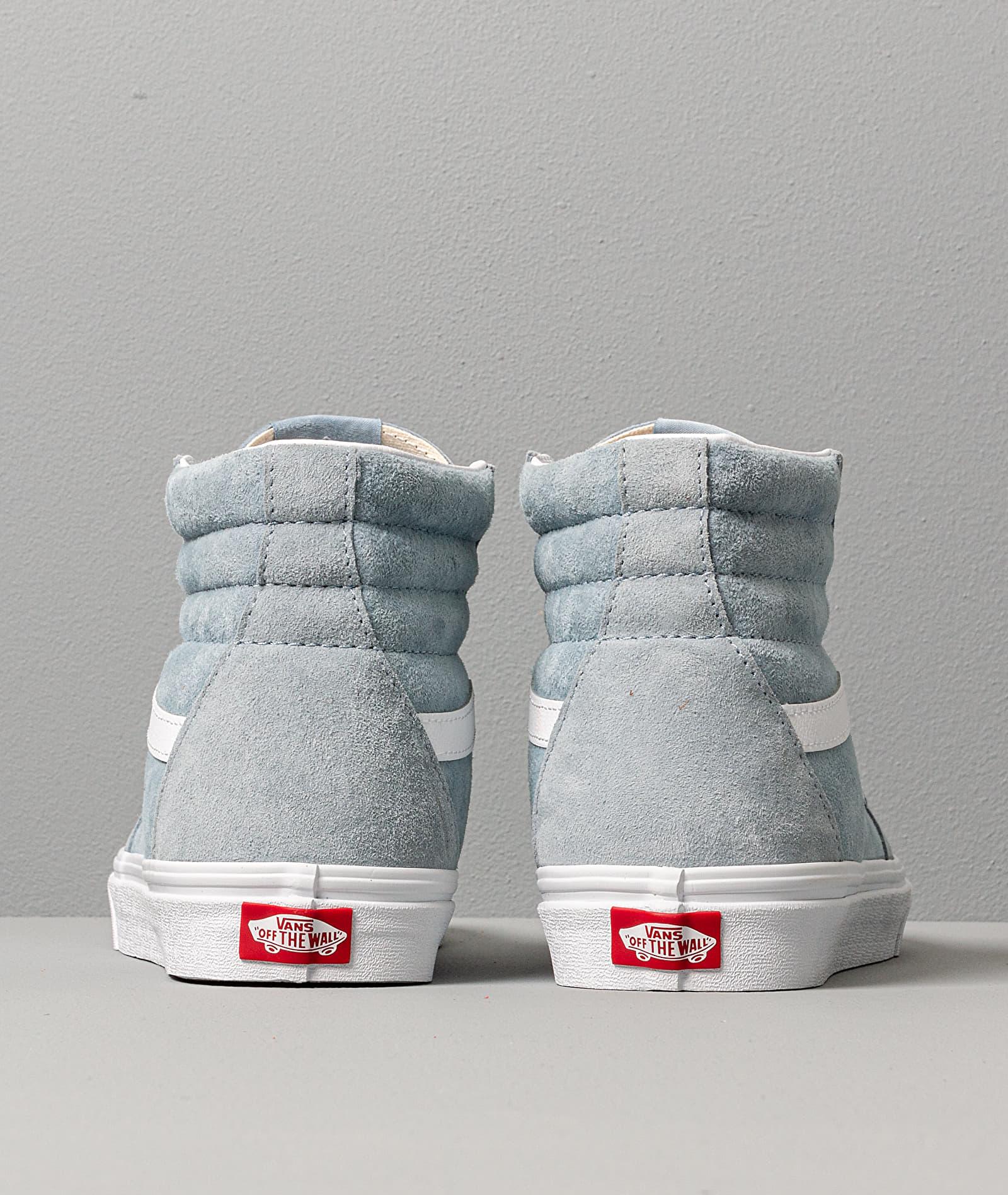 vans sk8 hi blue fog