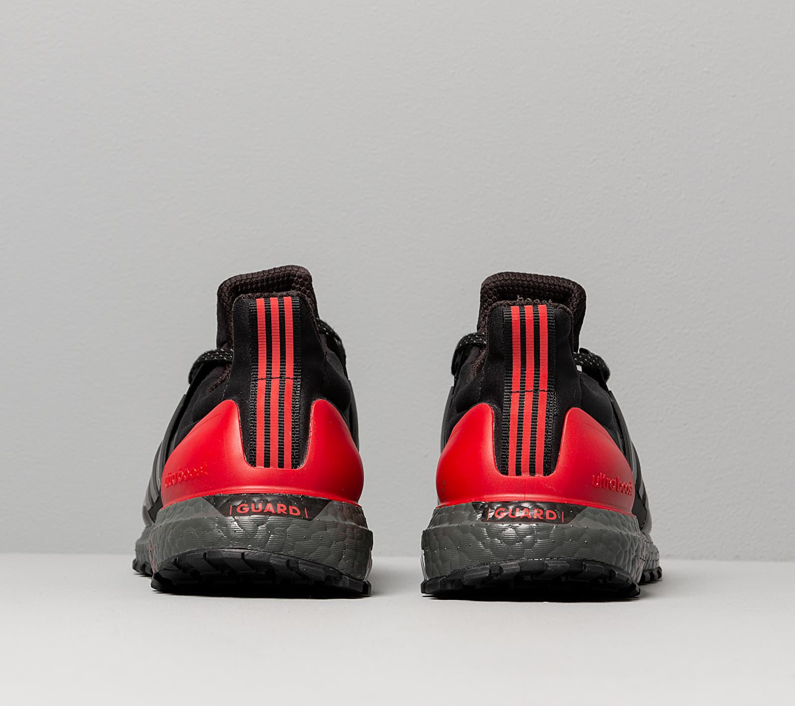 ultraboost guard black grey red