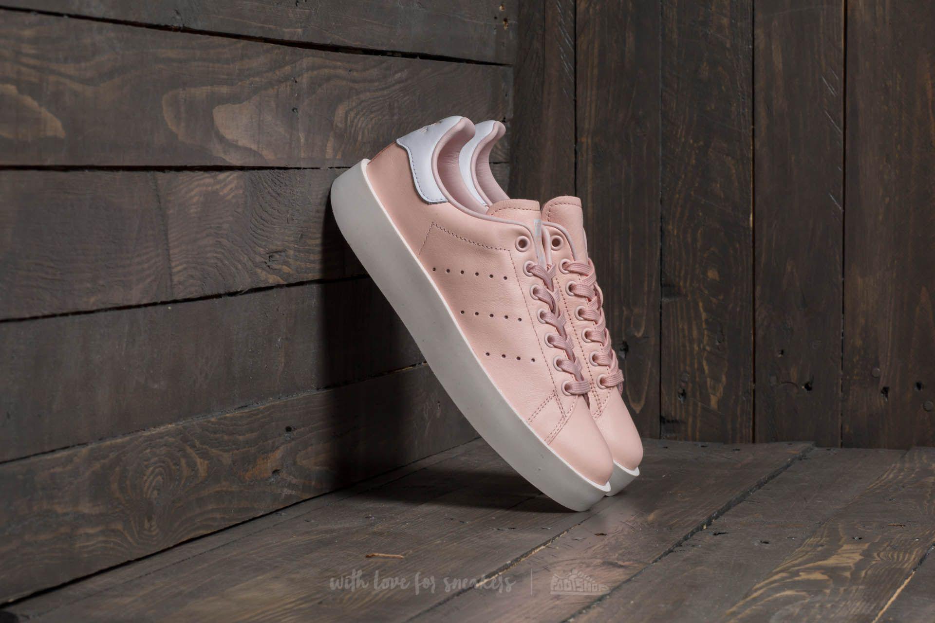 adidas Originals Leather Adidas Stan Smith Bold W Icey Pink/ Icey Pink/ Ftw  White - Lyst