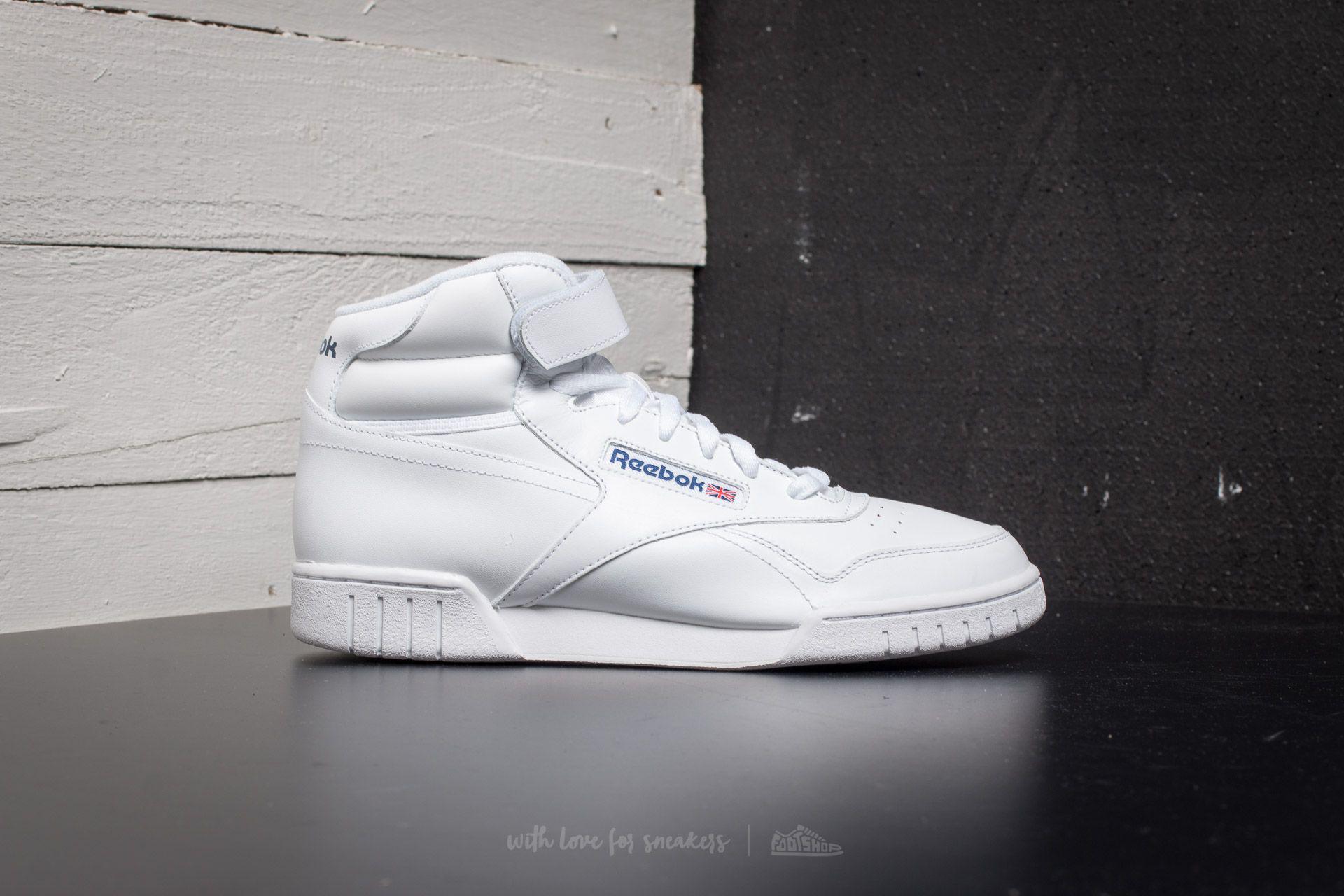 reebok ex o fit hi white
