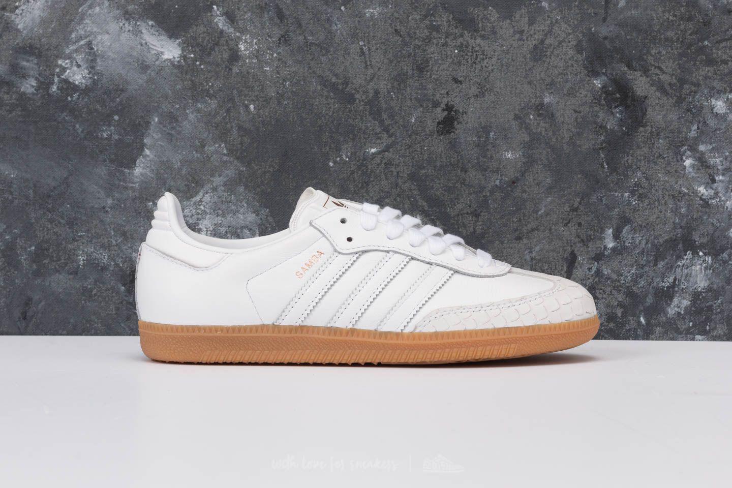 adidas samba white gum