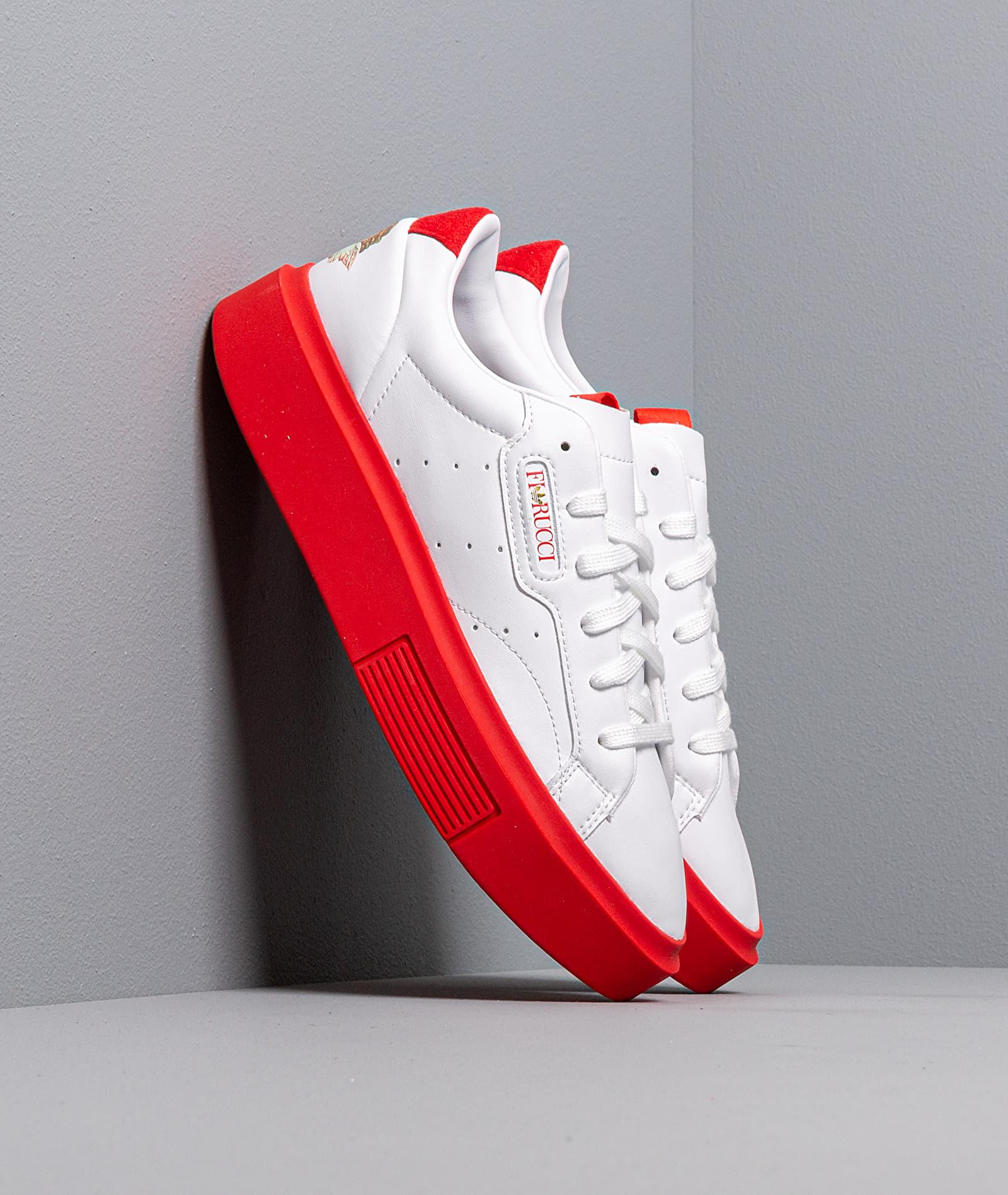 adidas Originals Adidas x Fiorucci Sleek Super W Ftw White/ Red/ Core Black  | Lyst DE