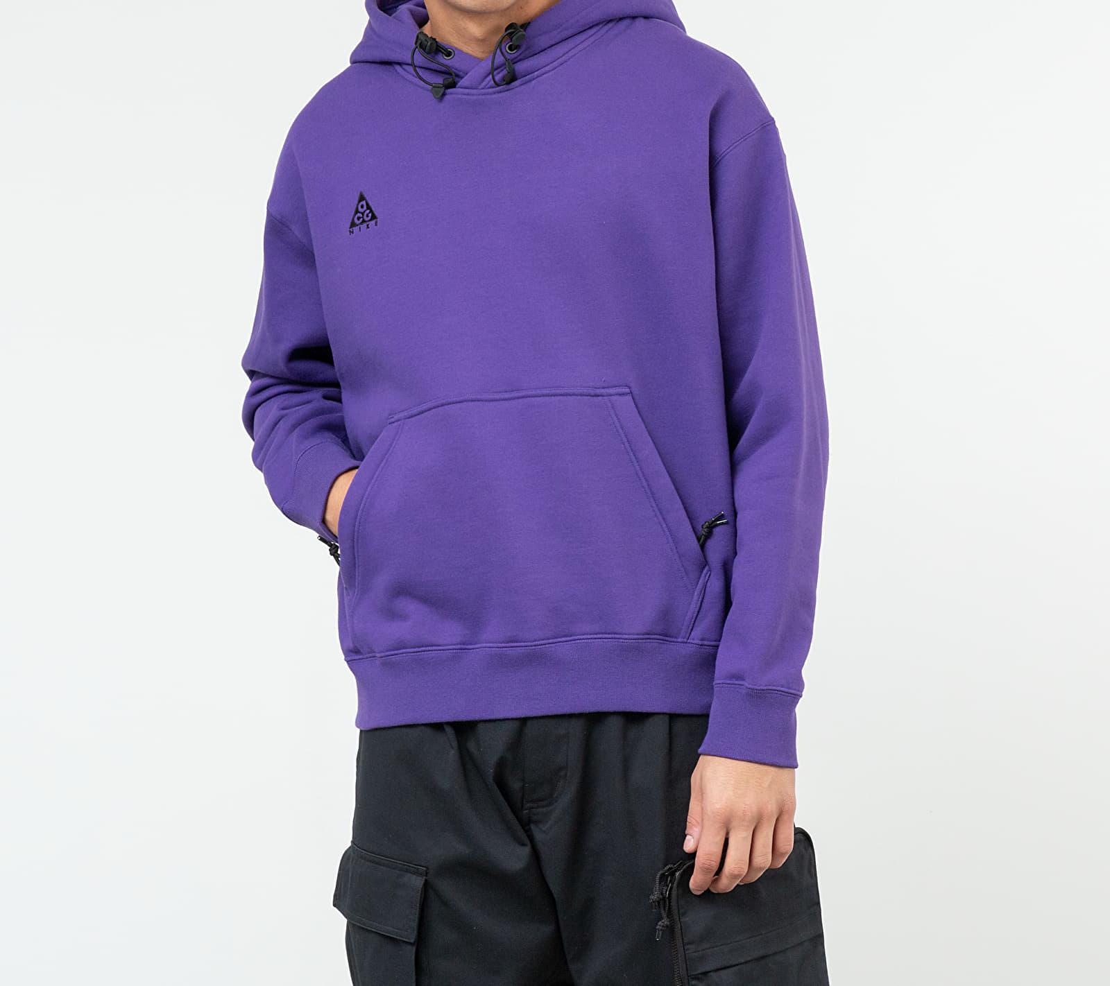 nike pullover hoodie purple