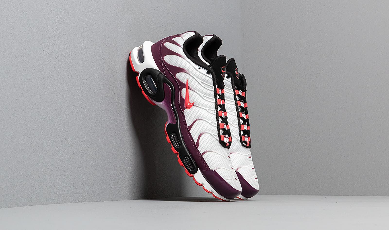 Women's Wmns Air Max Plus White Ember Glow bordeaux Women's Wmns Air Max Plus White Ember Glow bordeaux