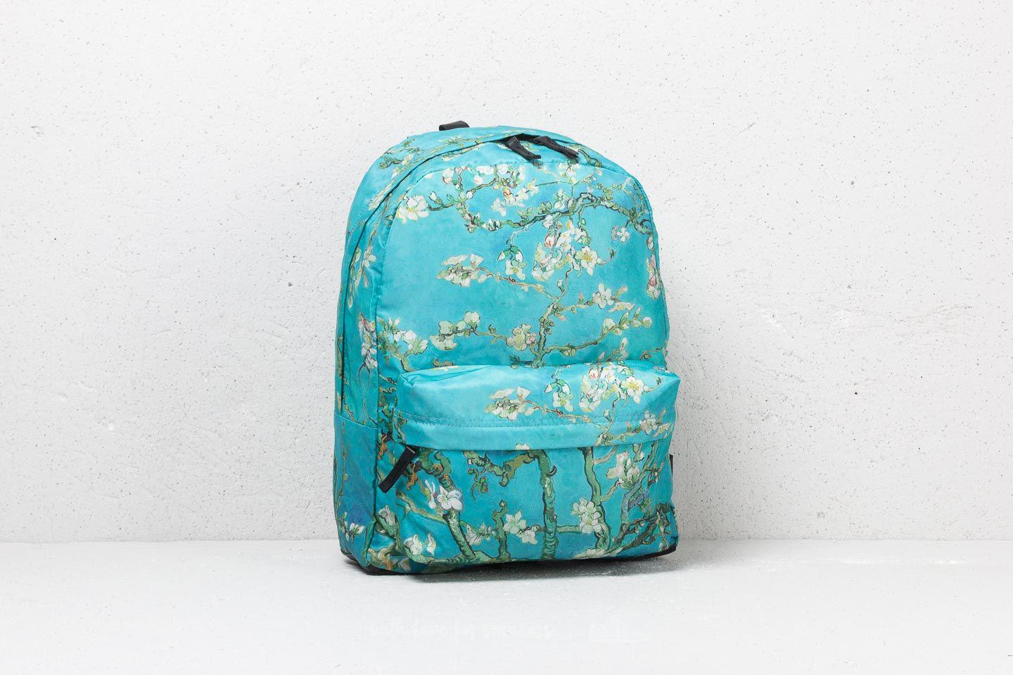 Vans Synthetic X Van Gogh Backpack Almond Blossom in Blue - Lyst