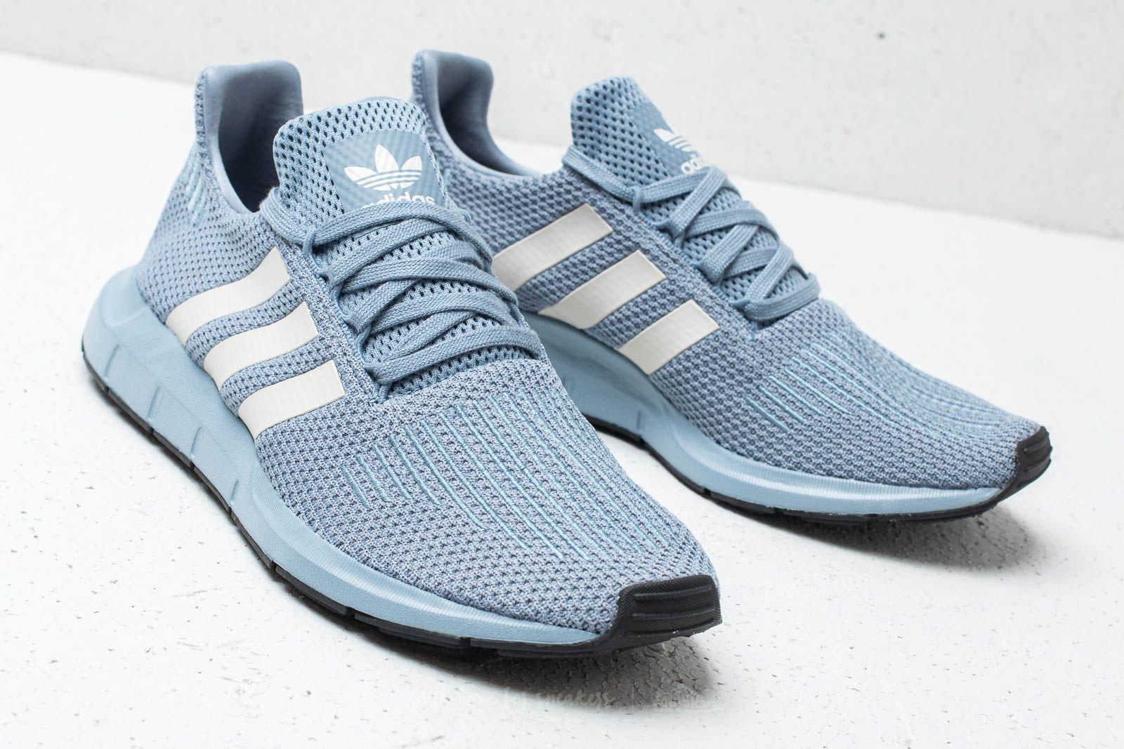 grey adidas swift run