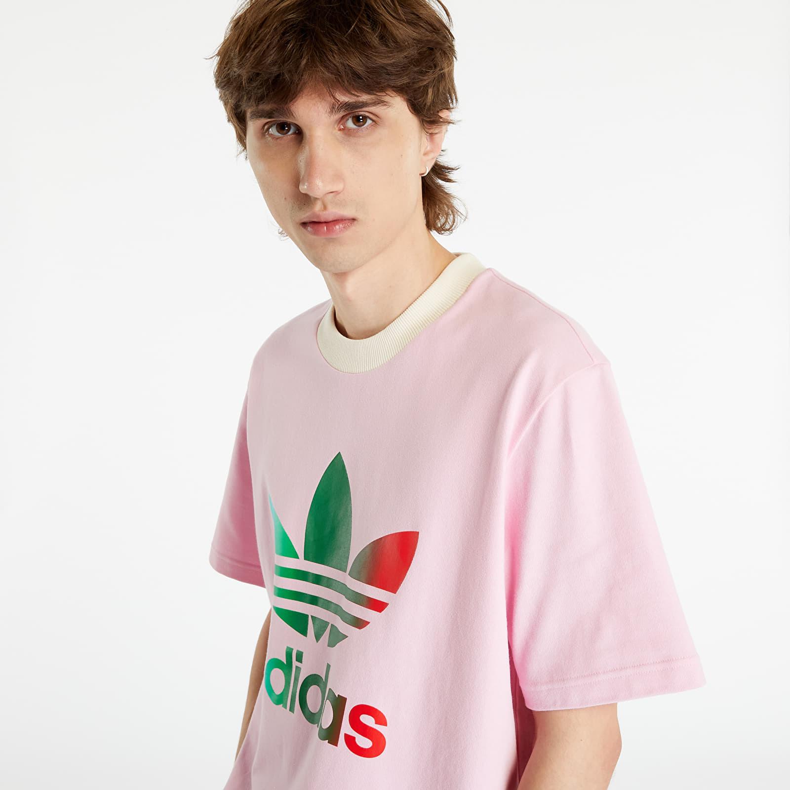 adidas Originals Adidas Trefoil Tee True Pink in Red for Men | Lyst