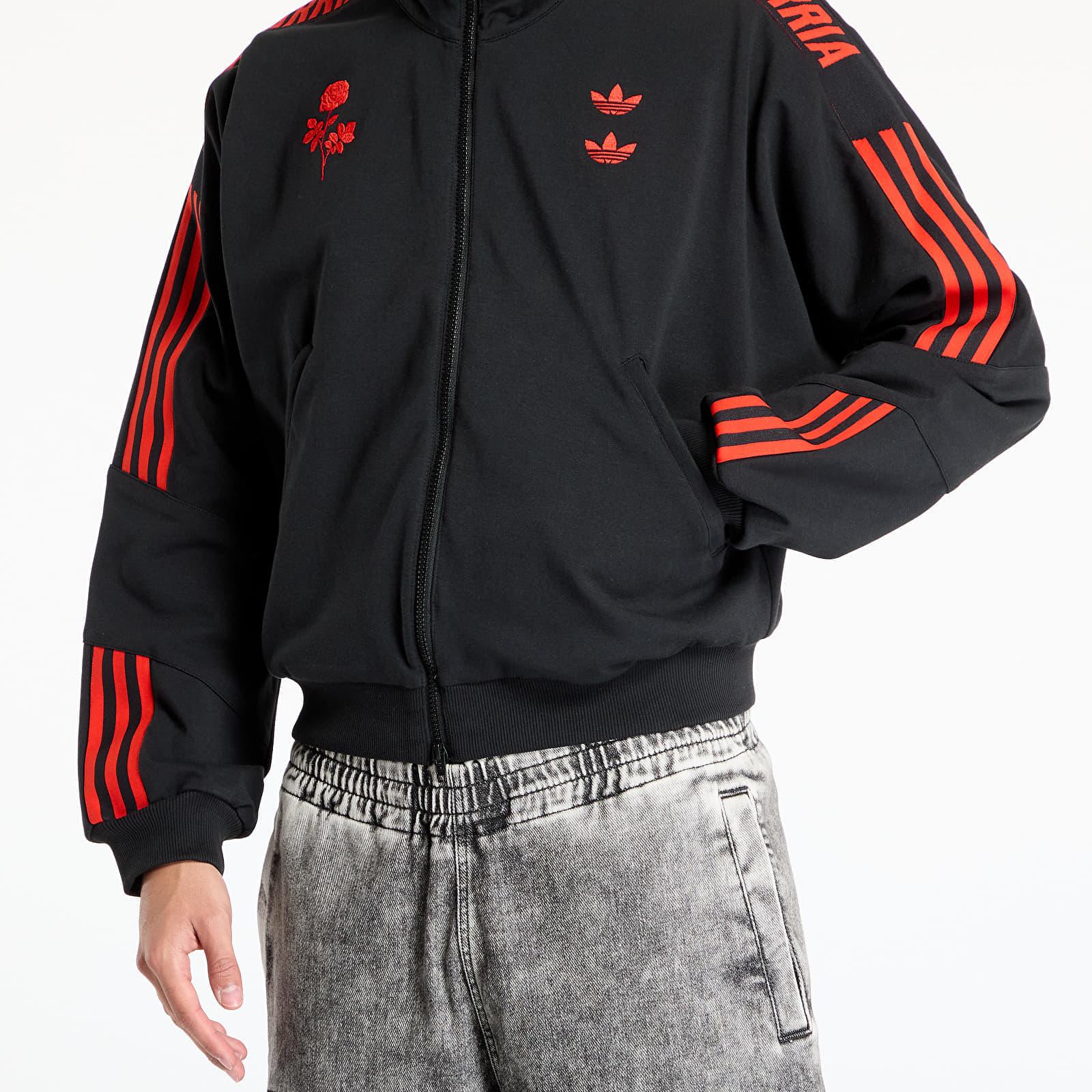 WILLY CHAVARRIA×ADIDAS ORI KNIT TRACKTOP adidas X Willy Chavarria Knit Tracktop in Black for Men | Lyst