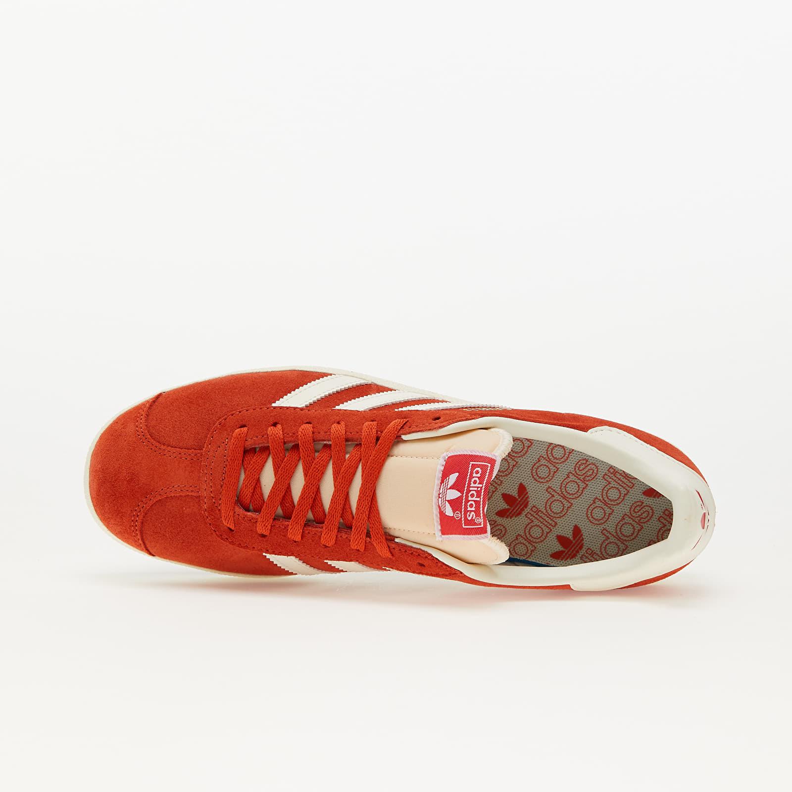adidas Originals Adidas Gazelle Pure Red/ Off White/ Core White for Men |  Lyst