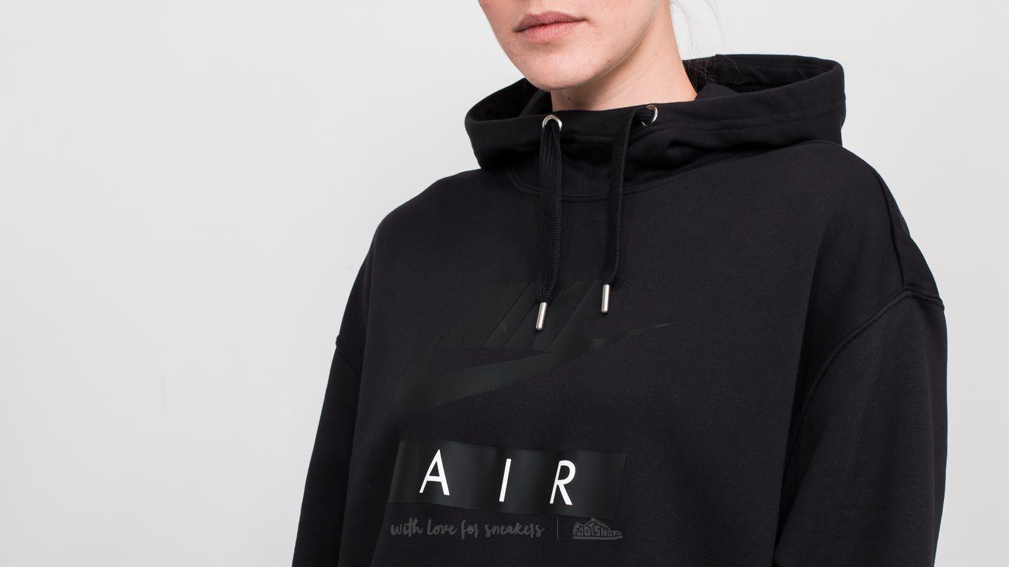 Netelig Blokkeren vrijheid Nike Sportswear Air Hoodie Dress Black/ Black | Lyst