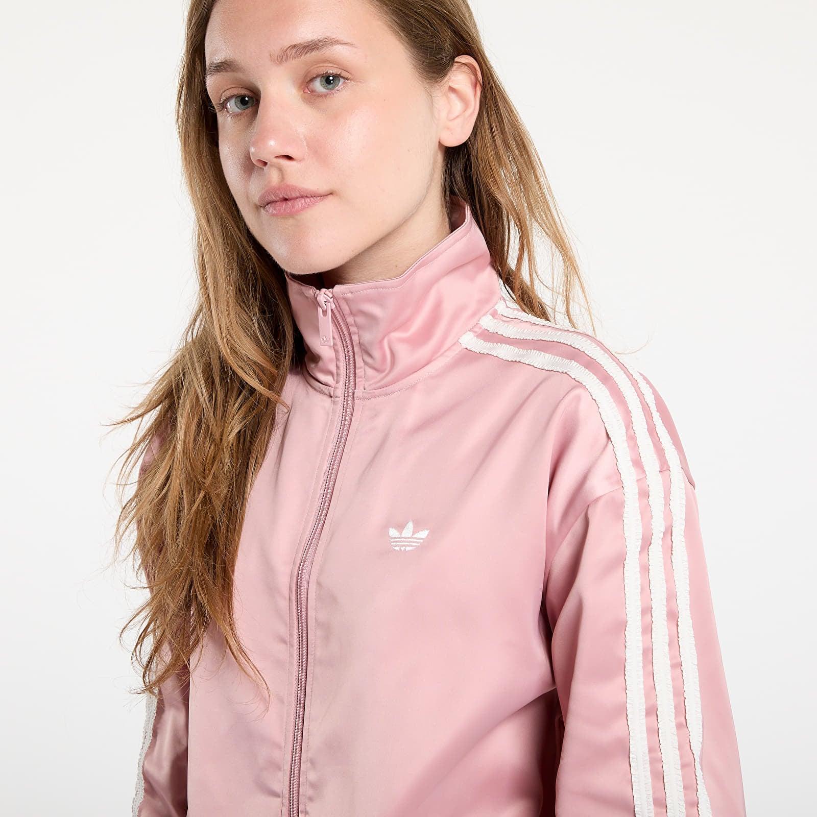 adidas Originals Jacket Satin Firebird Track Top Ruffle 3-Stripes