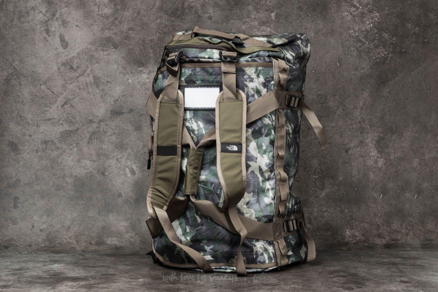 the north face base camp duffel m new taupe green