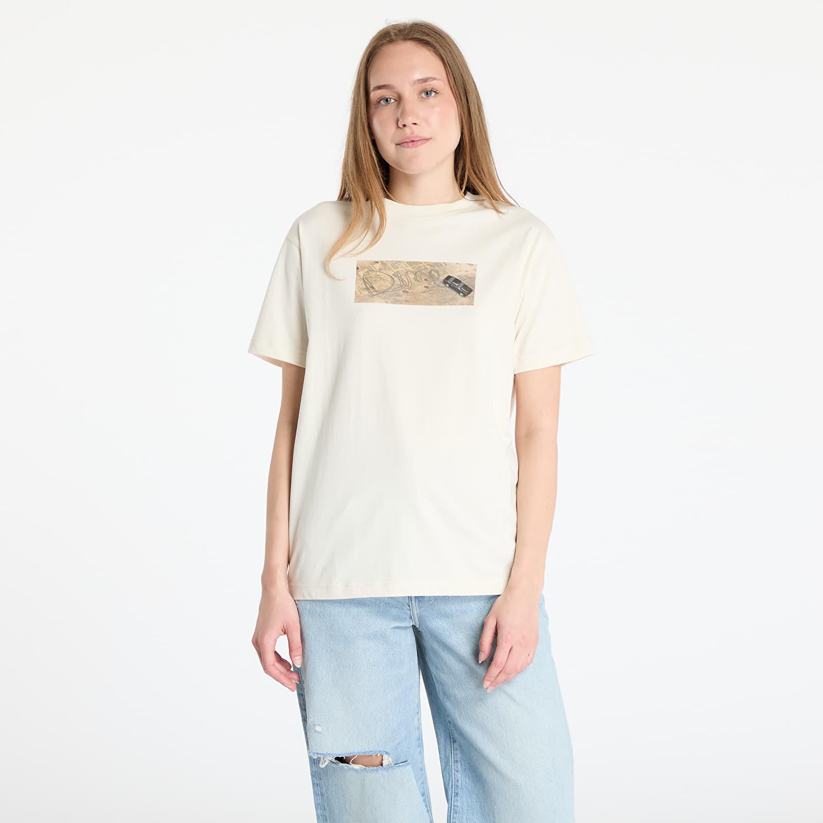 【DIME】 Skid T-Shirt / Light Gray DIME SKID TEE - LIGHT GREY - PLA Skateboarding