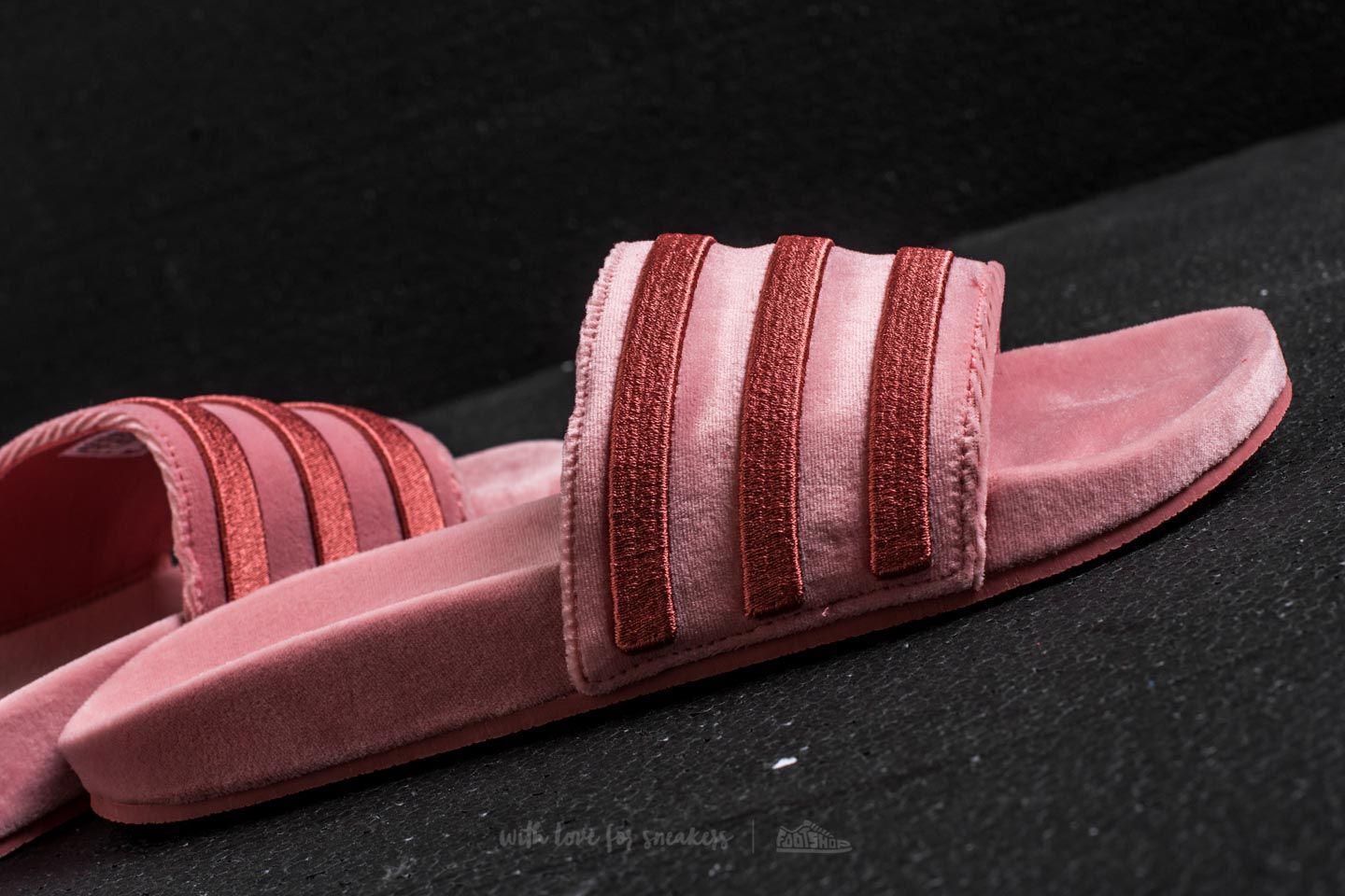 adidas adilette raw pink