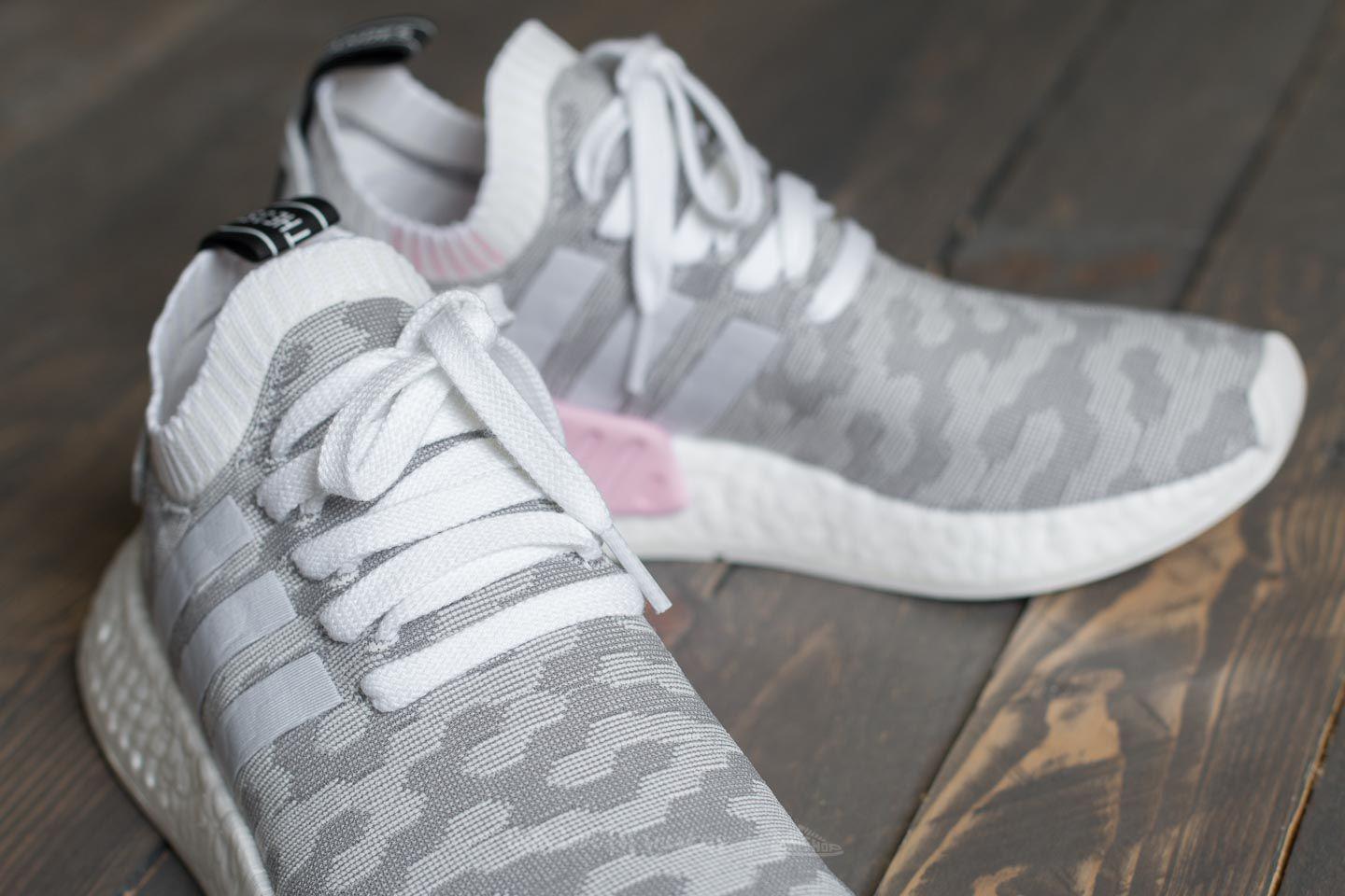 Women's Adidas Nmd_r2 Primeknit W Footwear White Core Black Women's Adidas Nmd_r2 Primeknit W Footwear White Core Black