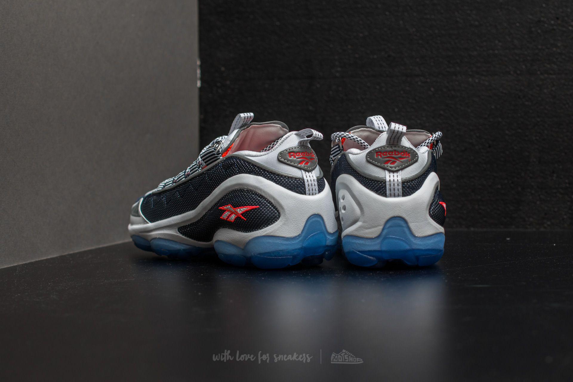 Reebok Dmx Run 10 White Infinite Blue Neon Cherry Silver For Men Lyst