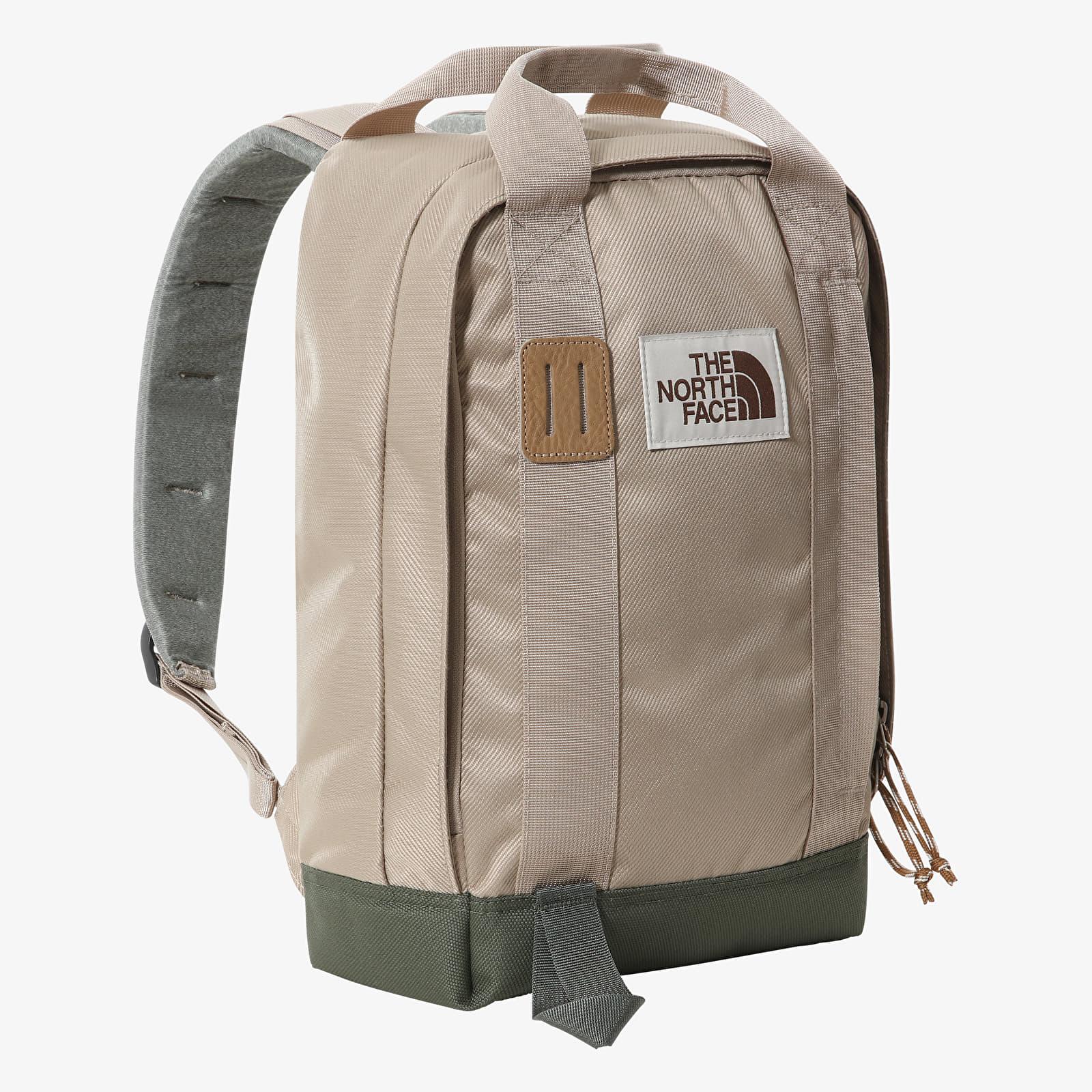 The North Face Tote Pack Flax/ Thyme/ Utility Brown in Natural | Lyst