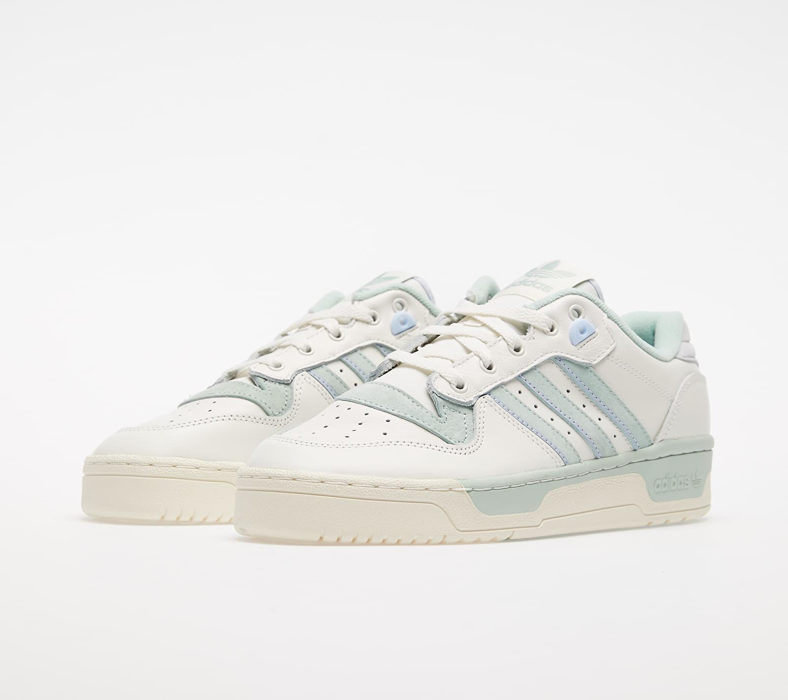 adidas Originals Adidas Rivalry Low Cloud White/ Off White/ Green Tint for  Men | Lyst