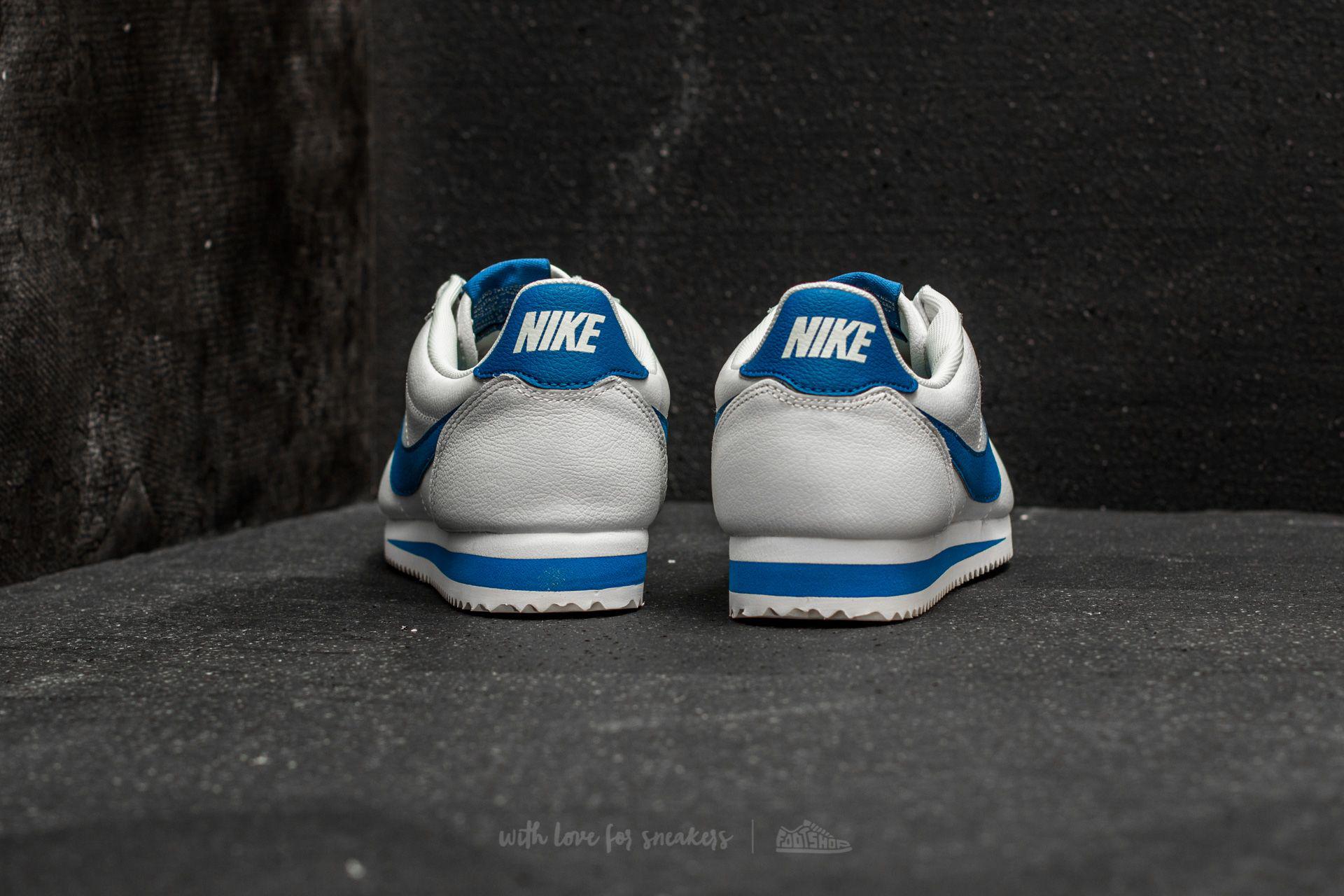 Nike Classic Cortez Leather Se Sail/ Blue Jay for Men | Lyst