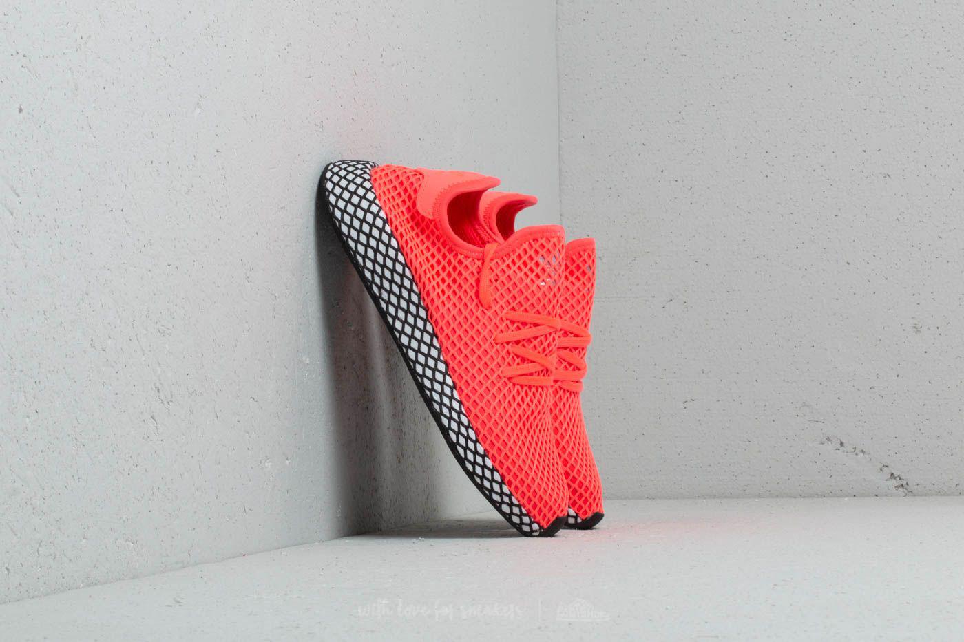 adidas deerupt red black
