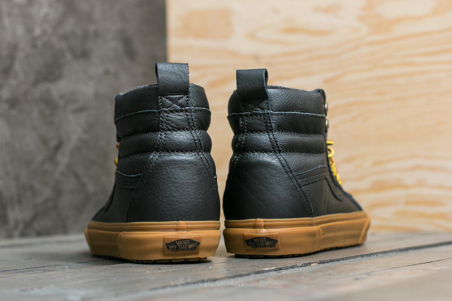 vans mte black leather