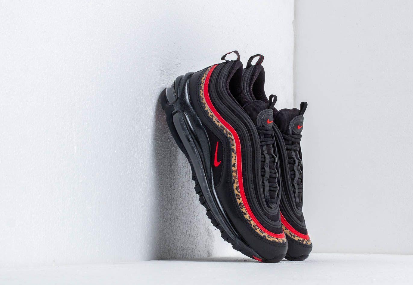 Nike Leather W Air Max 97 Black/ University Red-print | Lyst