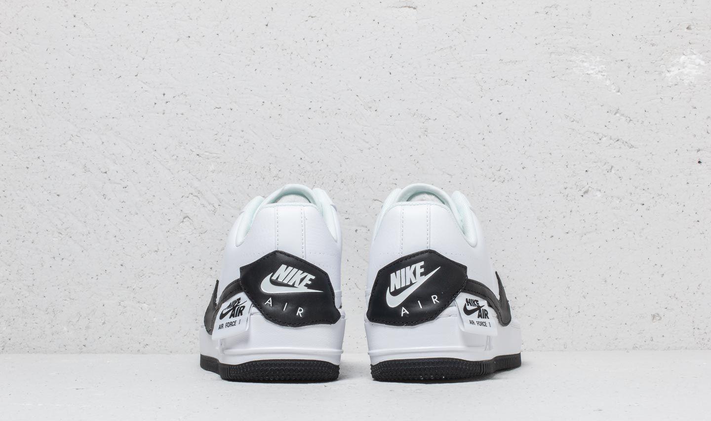 Nike Leather Air Force 1 Jester Casual Basketball Shoes in White/Black  (White) | Lyst