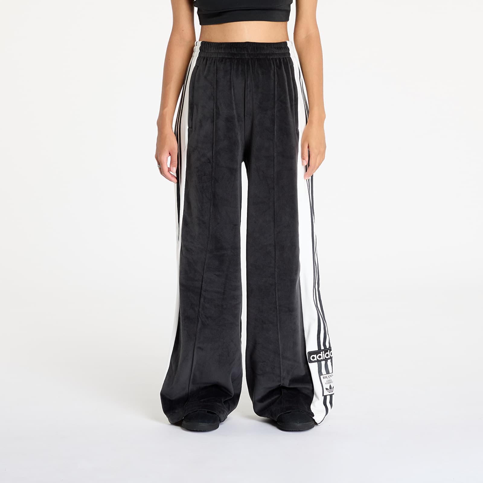 adidas Originals Velour Adibreak Track Jogger Pants in Black | Lyst