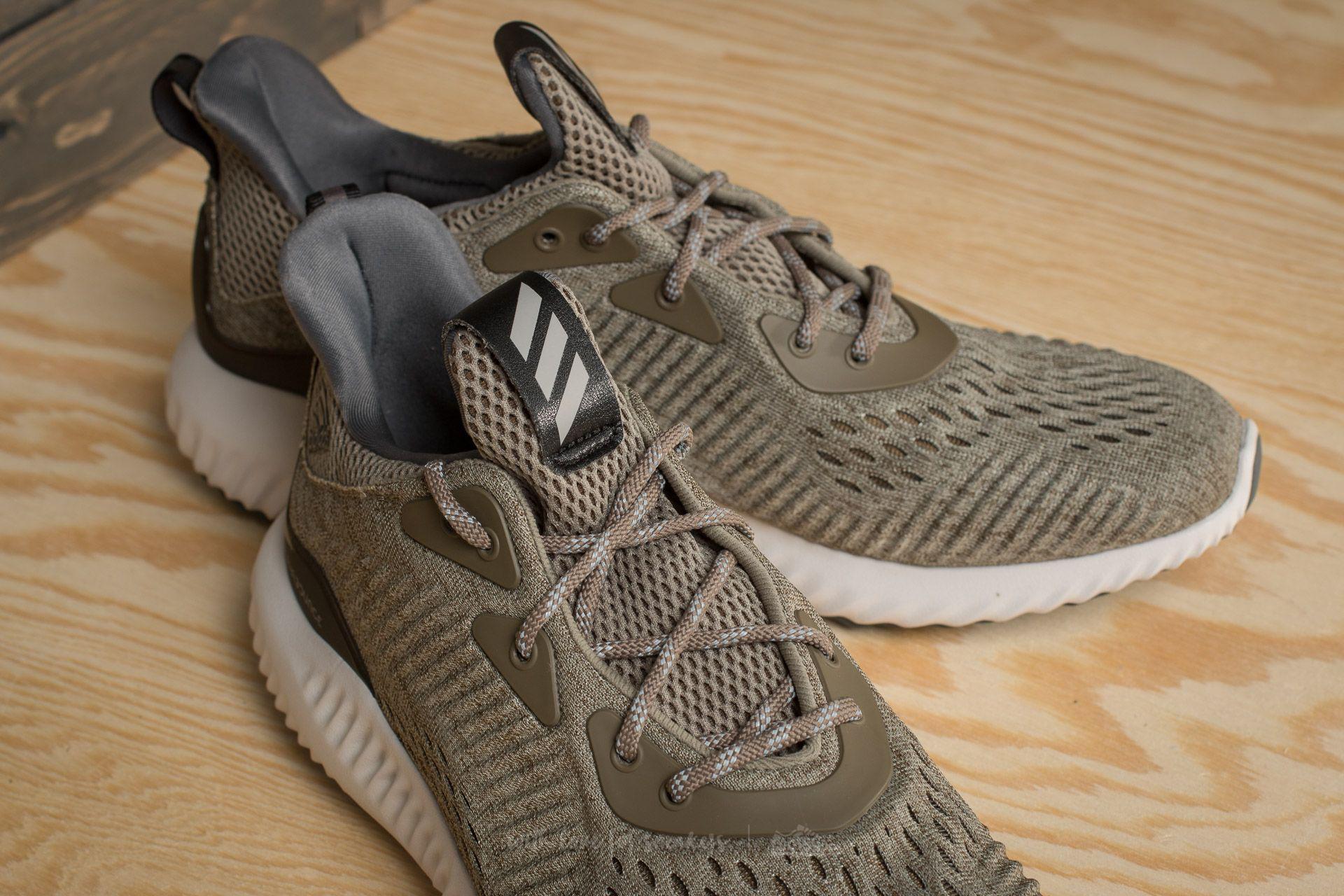 adidas alphabounce olive green