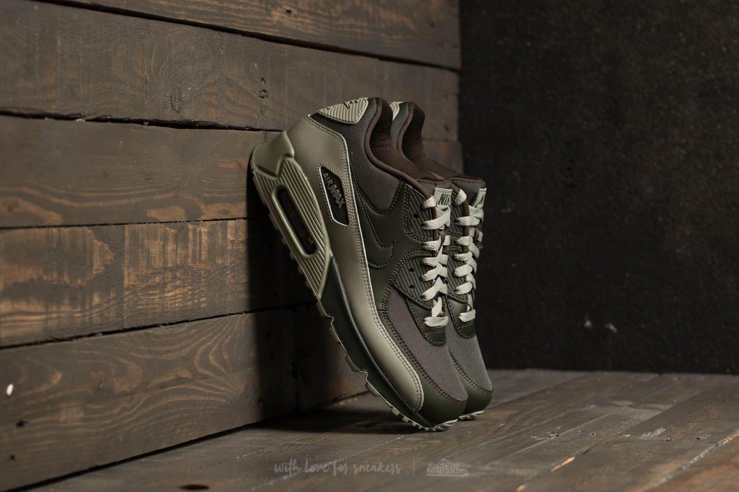 Nike Leather Air Max 90 Essential Sequoia/ Sequoia-dark Stucco for ...