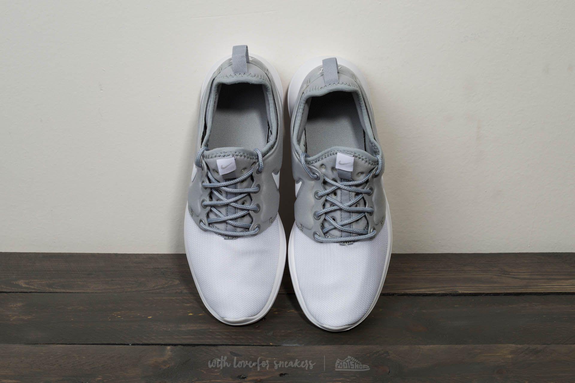 Nike Roshe Two (gs) White/ White-metallic Silver for Men - Lyst