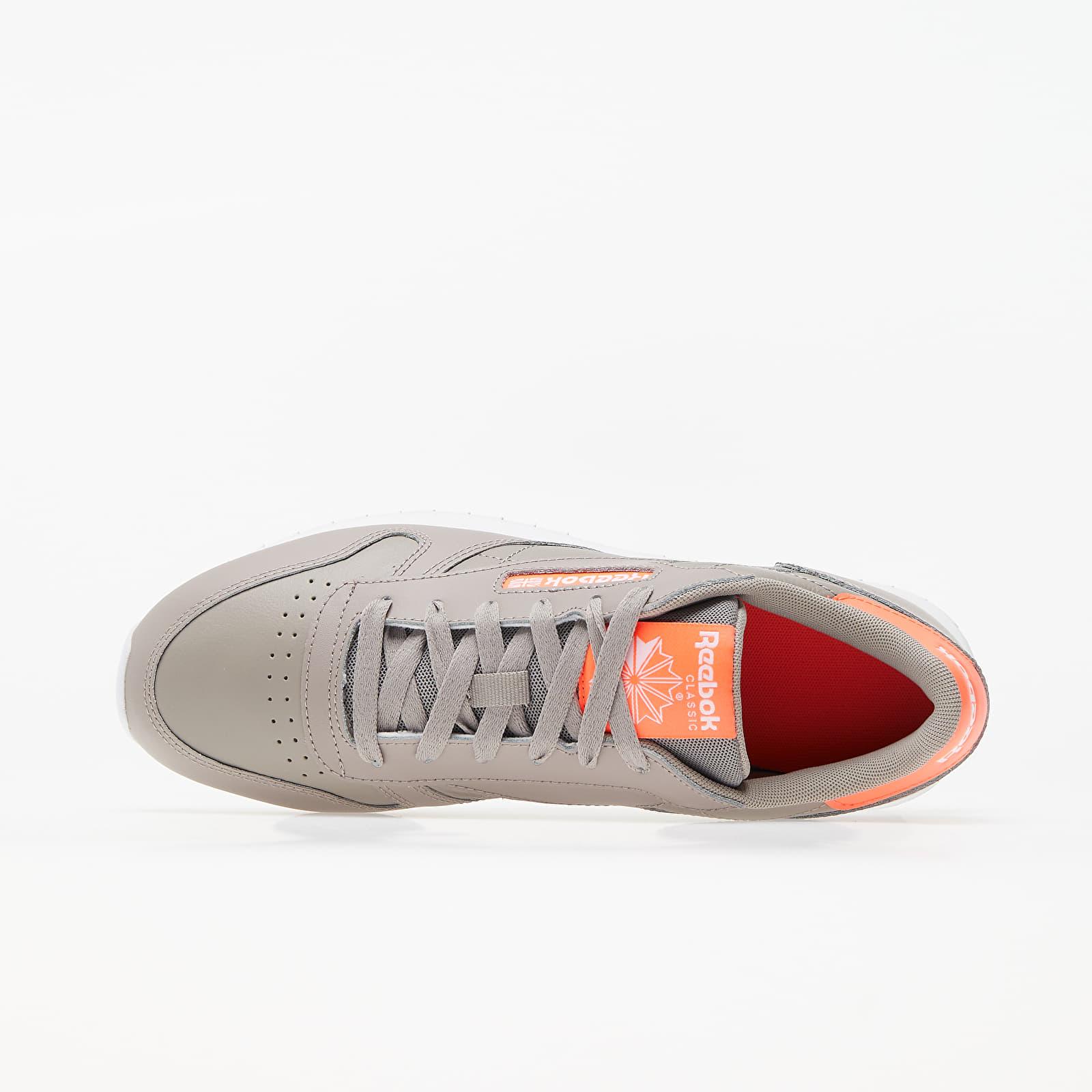 reebok grey orange