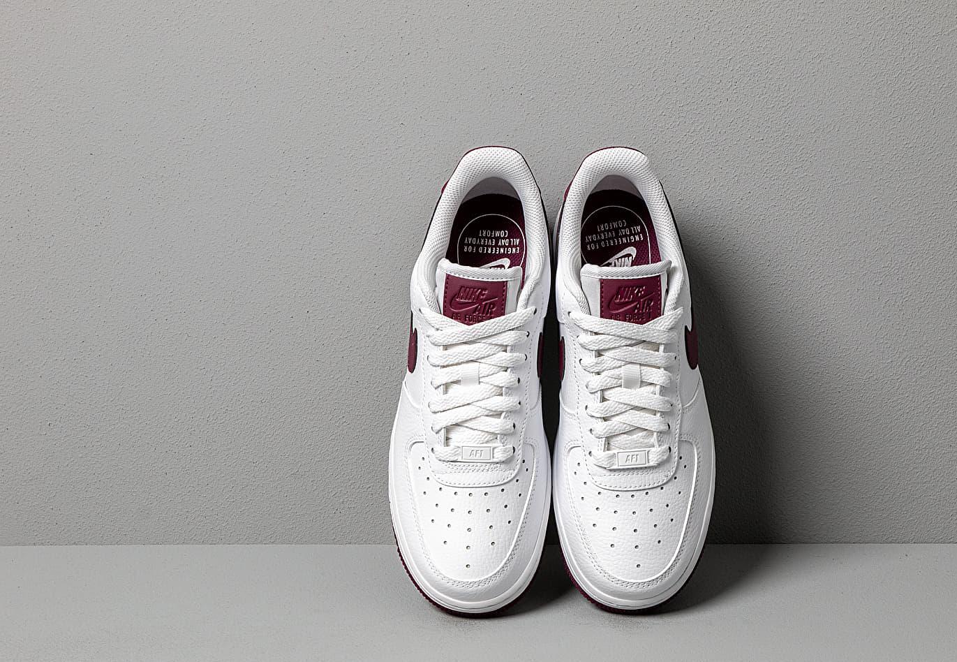 Nike Wmns Air Force 1 '07 White/ Bordeaux | Lyst