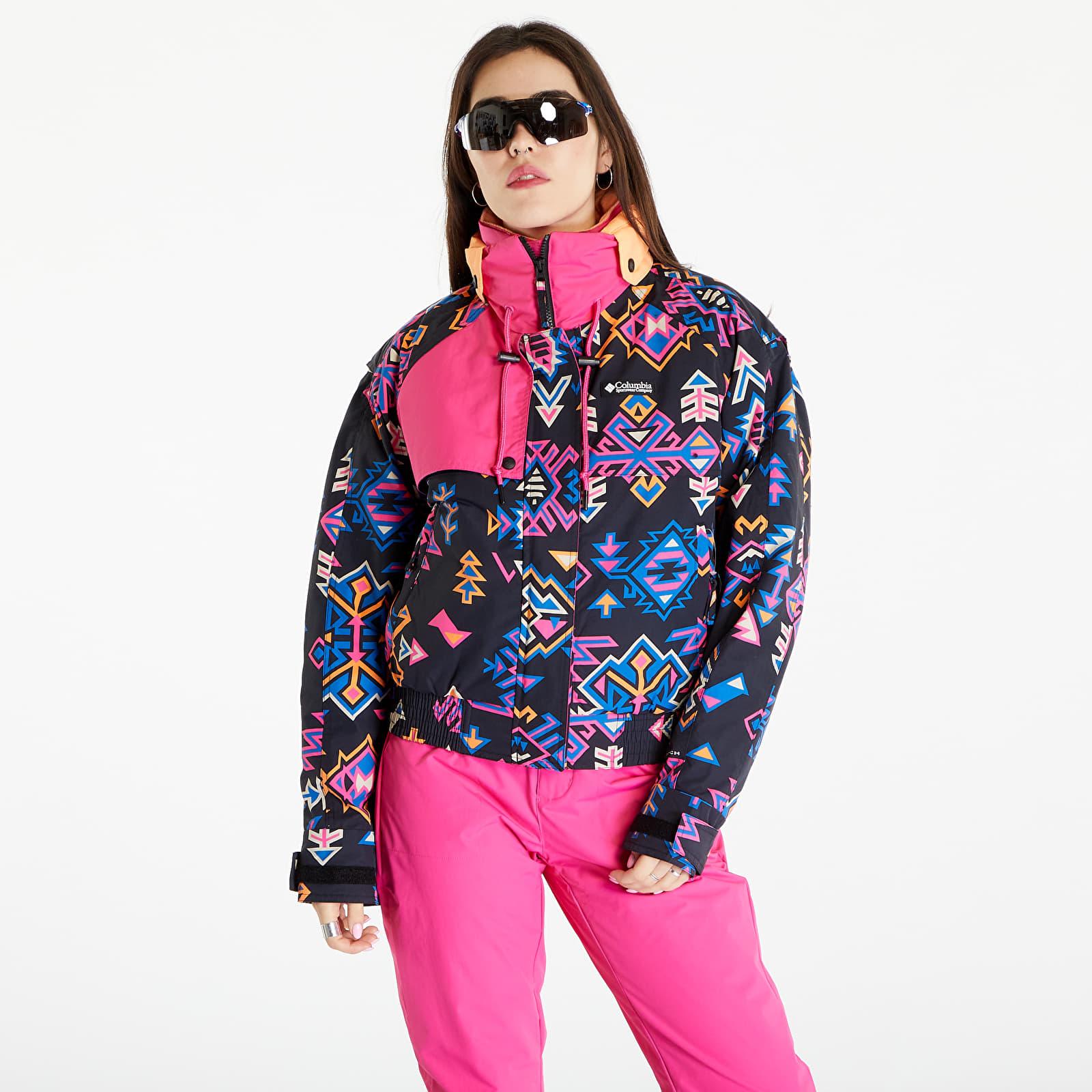 Columbia Wintertrainertm 3-in-1 Interchange Waterproof Jacket Woven Nature  Print/ Fuchsia Fizz in Pink | Lyst