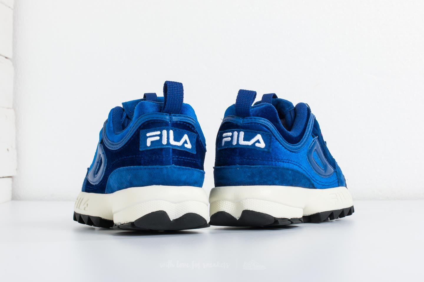 fila disruptor royal blue