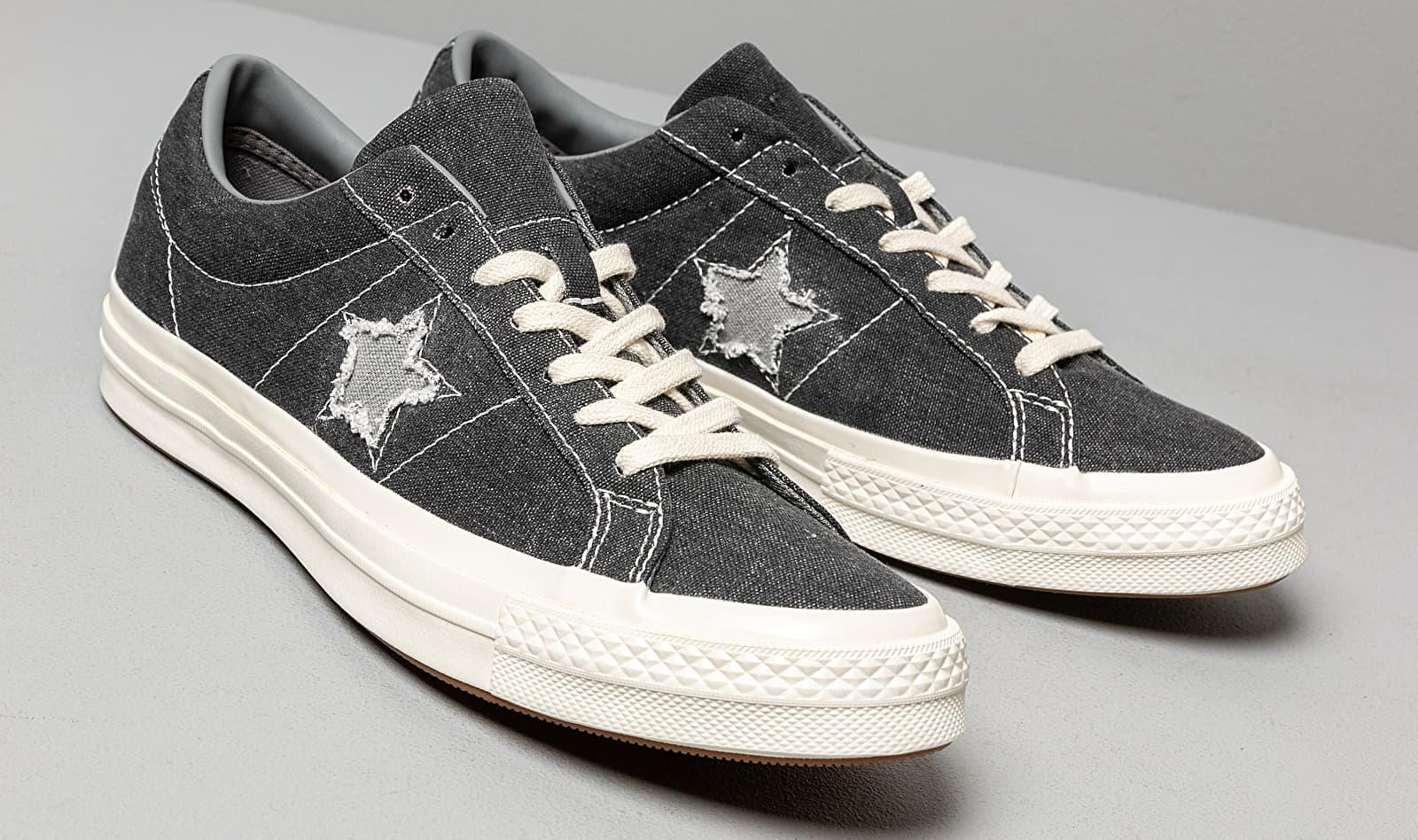 converse one star ox black mason egret