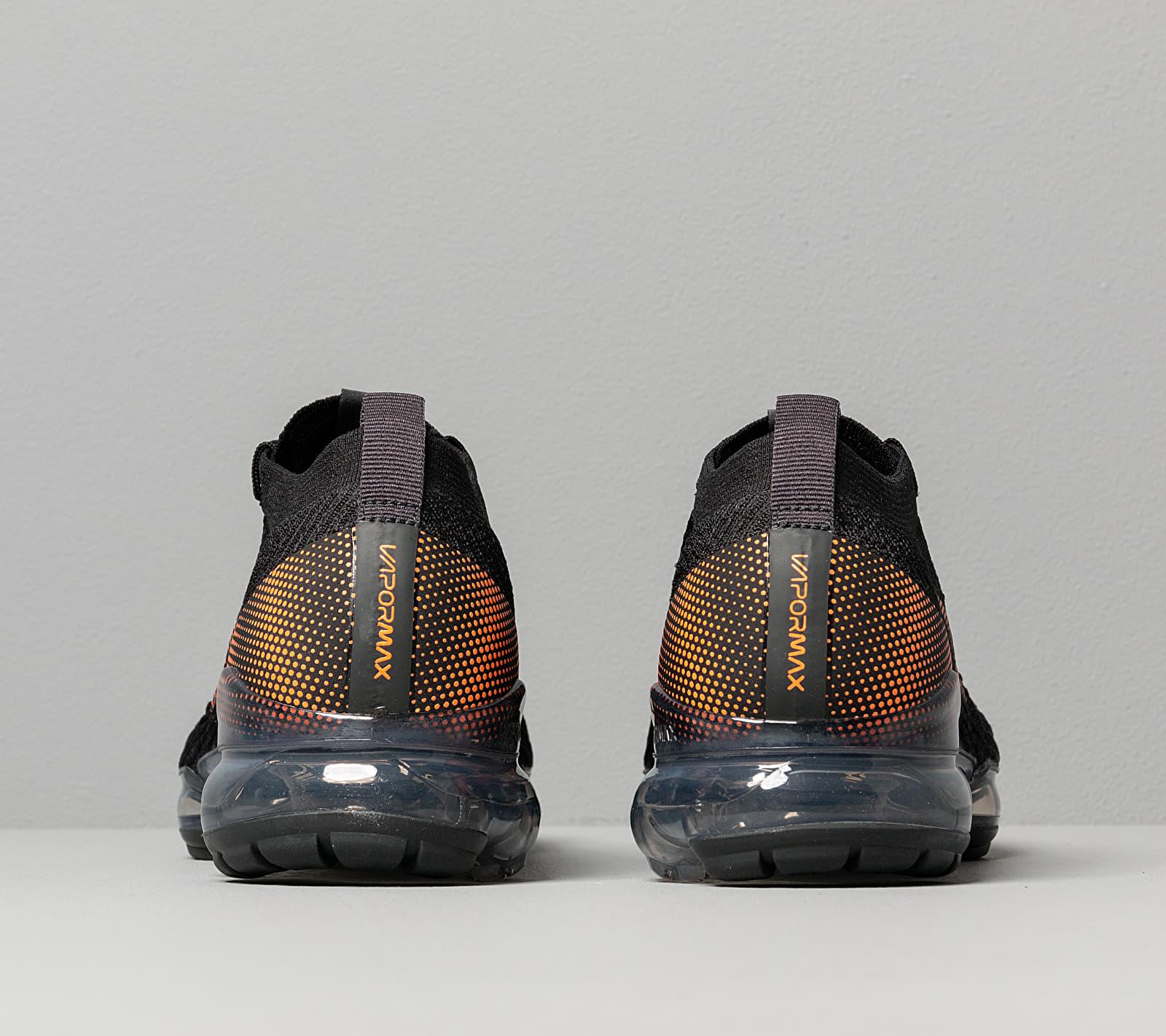 Nike Air Vapormax Flyknit 3 Black/ Total Orange-dk Smoke Grey for Men | Lyst