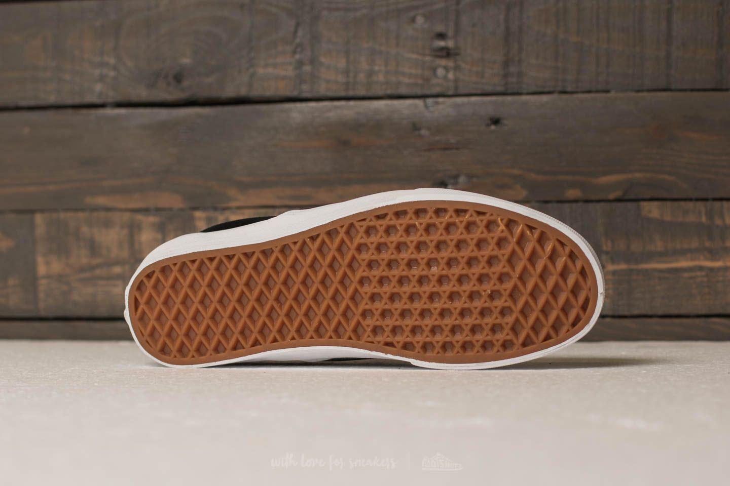 2 tone linen slip on vans