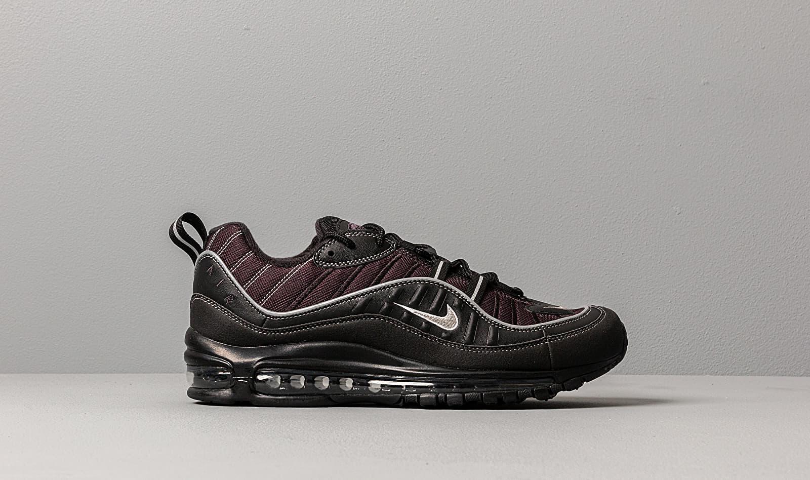 Nike Synthetic Air Max 98 Running Shoes in Black/Black (Black) for Men |  Lyst