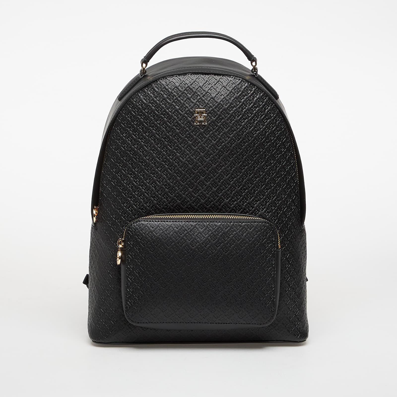 Cute Tommy Hilfiger Juliette Faux-Shearling Backpack (Used) Tommy Hilfiger Faux Leather Exterior Backpack Bags  main image 2