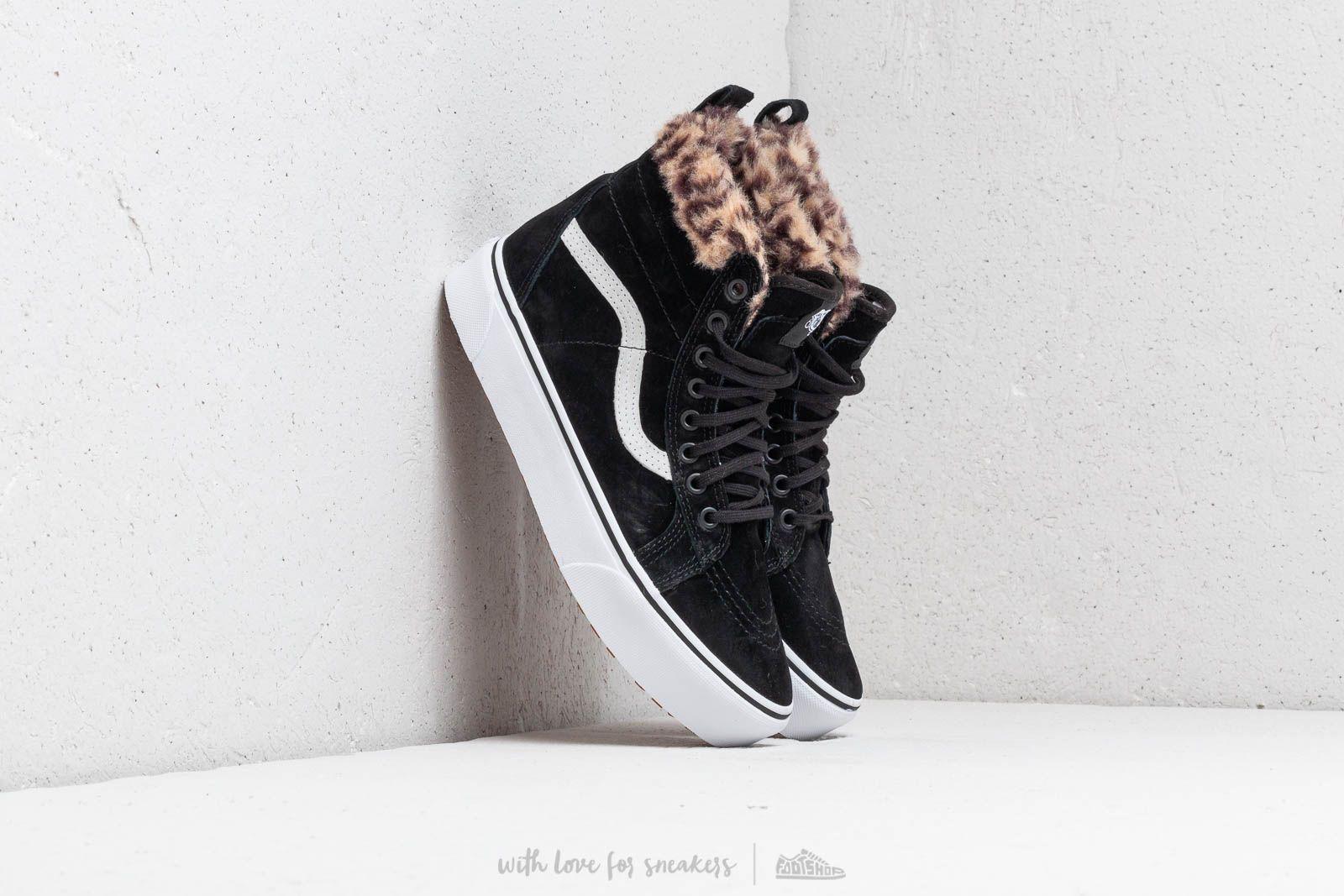 vans sk8 hi platform leopard