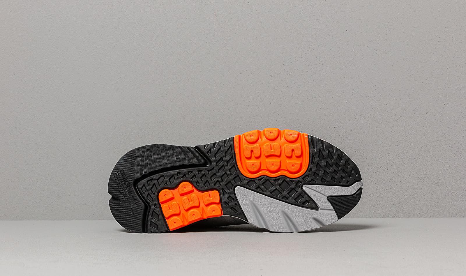 adidas Adidas Nite Jogger Grey Two/ Multi Solid Grey/ Solar Orange in Gray  for Men | Lyst