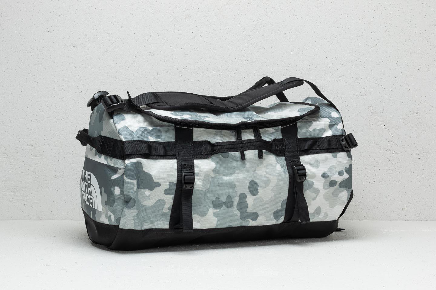 Footshop Synthetic The North Face Base Camp Medium Duffel Tnf White  Macrofleck Camo Print/ Tnf Black for Men | Lyst