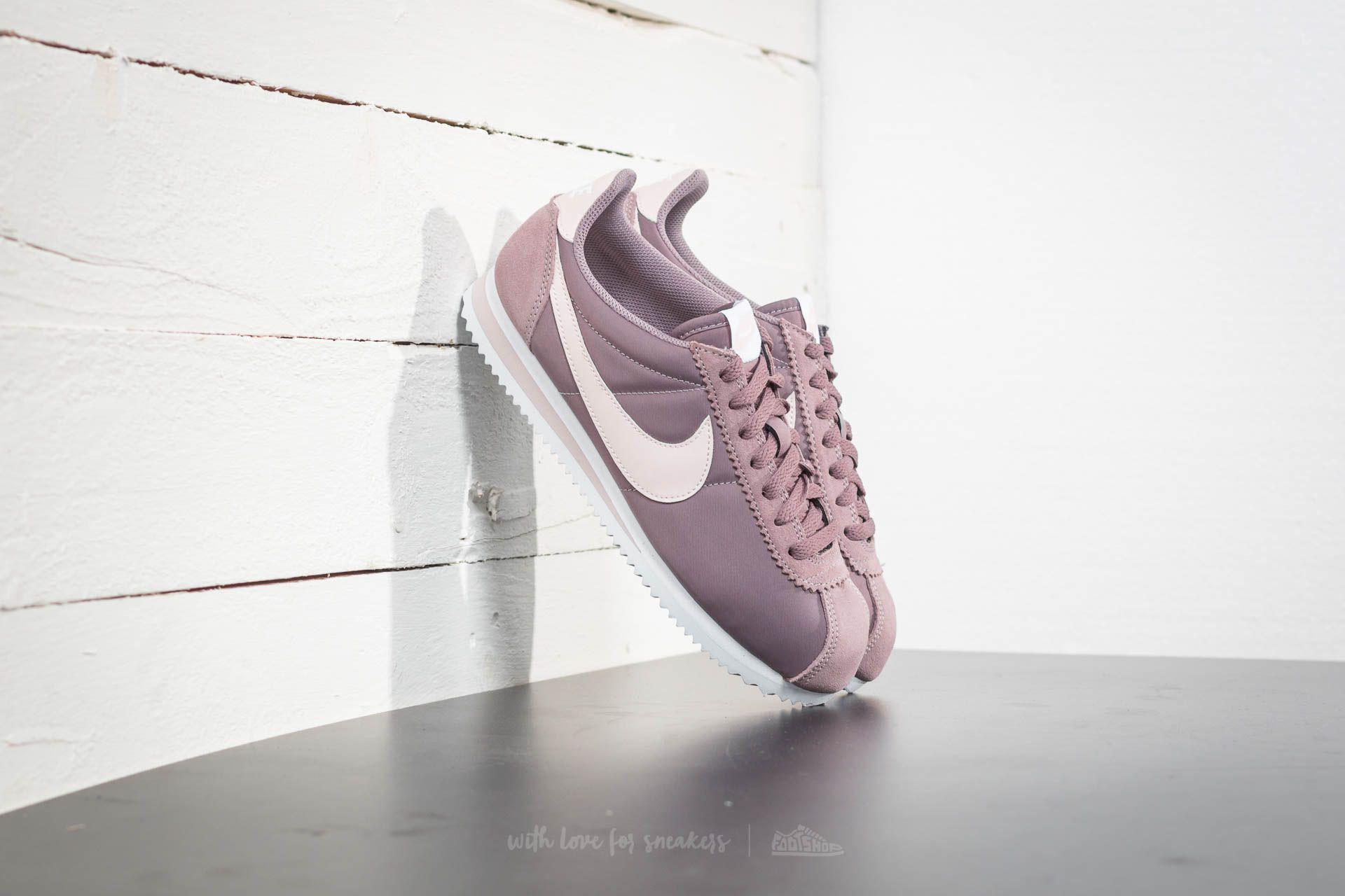 nike cortez nylon violet