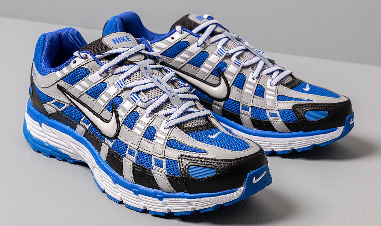 Nike Leather P-6000 in Blue/Black (Blue) for Men - Lyst