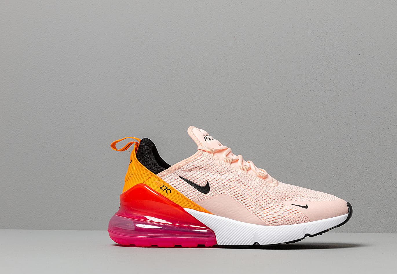 Nike W Air Max 270 Washed Coral/ Black-laser Fuchsia in Pink | Lyst
