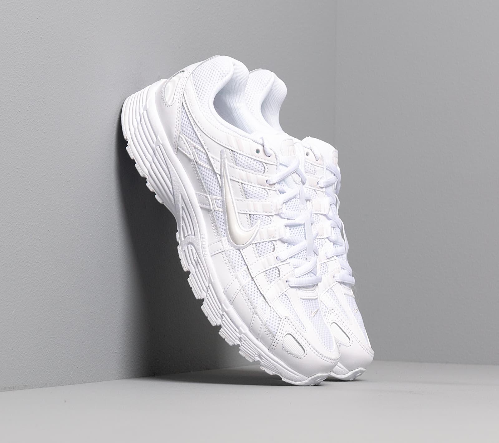 Nike Leather P-6000 in White/White (White) | Lyst