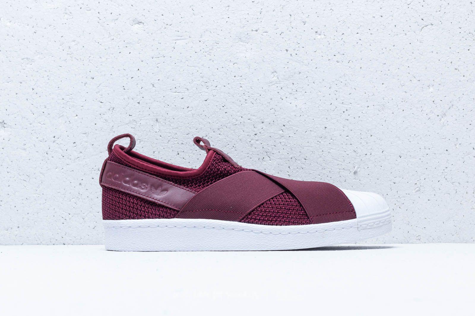 superstar slip on Rouge