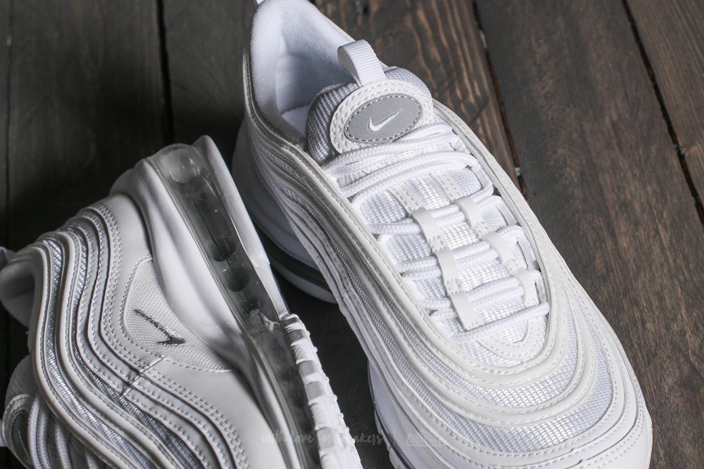 Nike Rubber Air Max 97 (gs) White/ Wolf Grey-black - Lyst